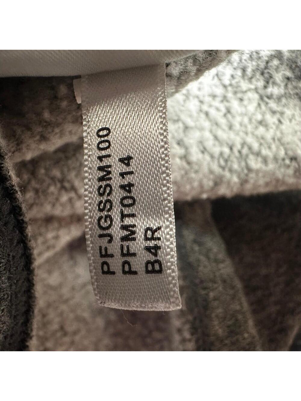 Calvin Klein Sweatshirt Womens XL Gray Logo Pullover Relaxed Cropped Crewneck - Picture 7 of 7